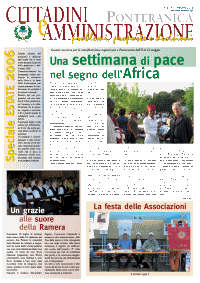 "Cittadini e amministrazione" n. 03 - ottobre 2006